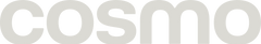 Logo of 'cosmo' in a bold, sans-serif font on a white background